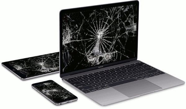 how much to repair broken mouse pad for mac book